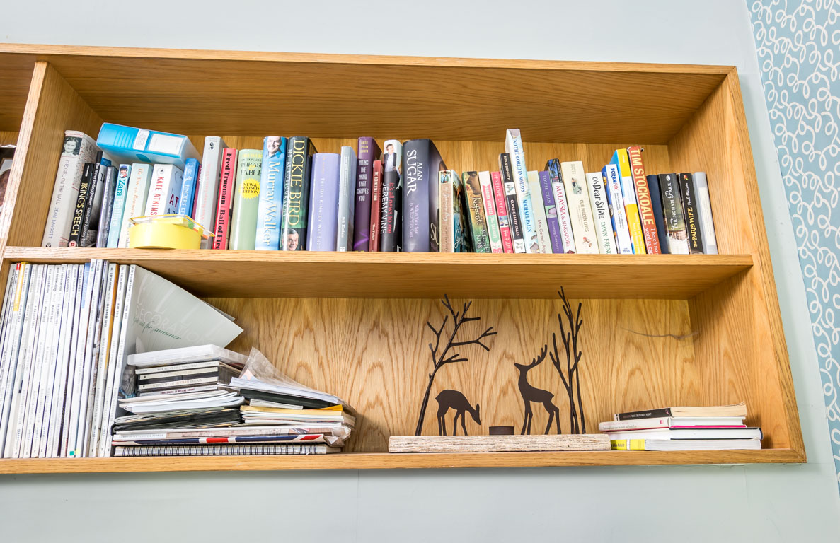 oak bookcase